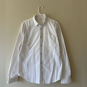 lululemon athletica White Button Down Shirt